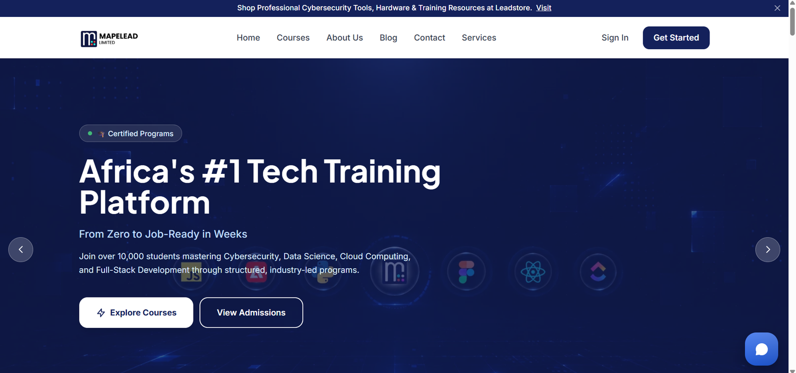 Mapelead Limited Learning Platform